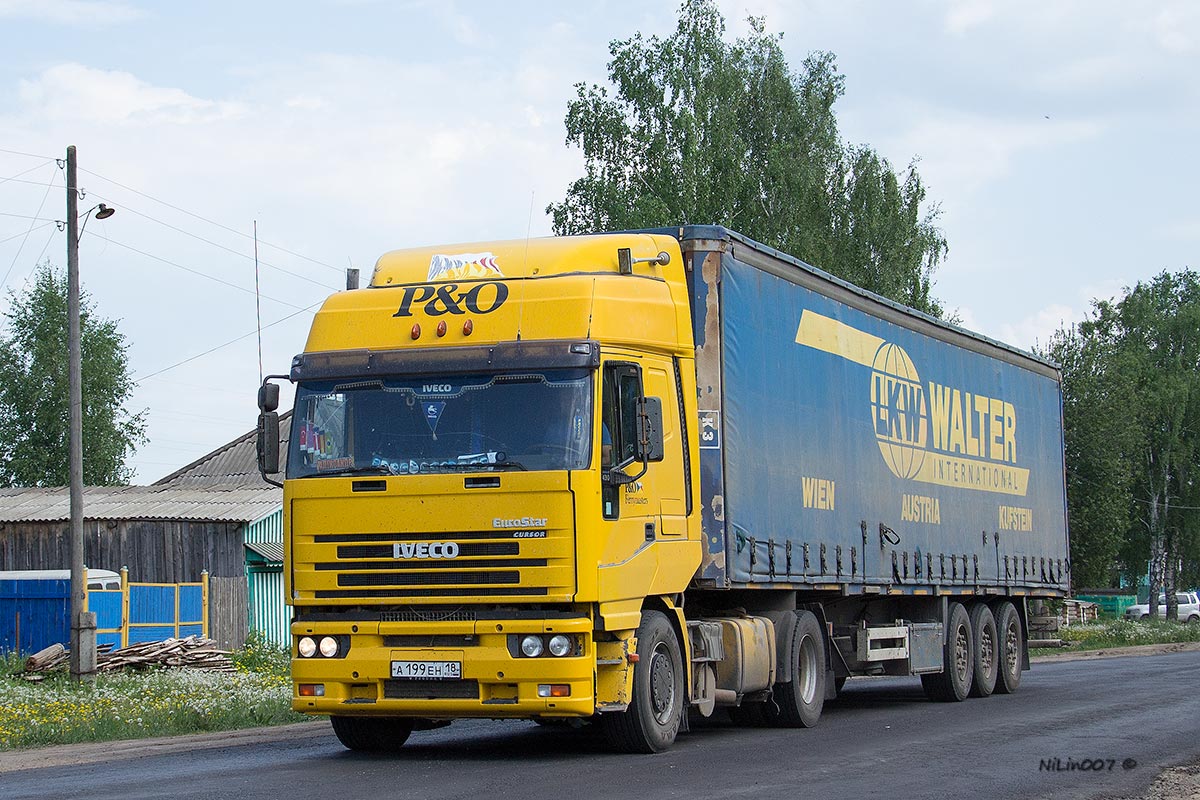 Удмуртия, № А 199 ЕН 18 — IVECO EuroStar