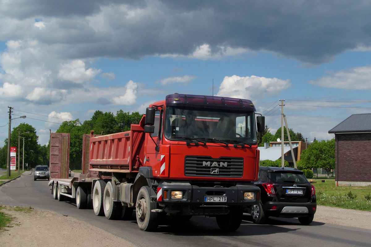 Литва, № HPL 219 — MAN F90 (общая модель)