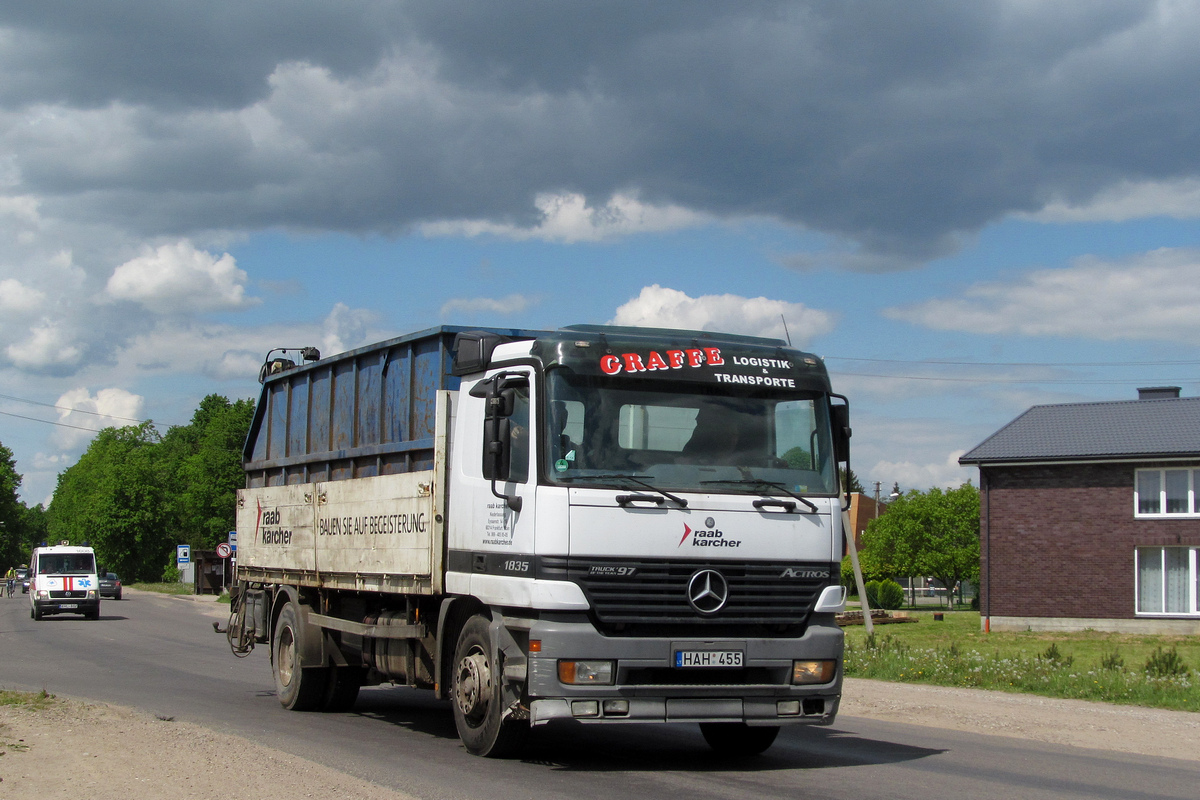 Литва, № HAH 455 — Mercedes-Benz Actros ('1997) 1835