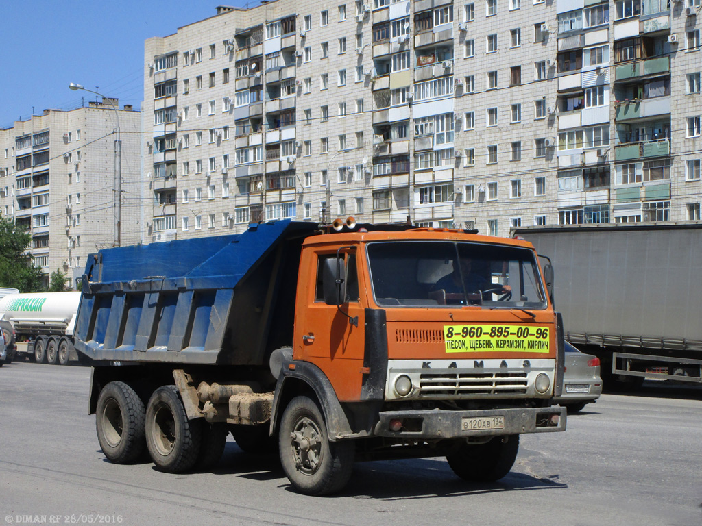 Волгоградская область, № В 120 АВ 134 — КамАЗ-5511