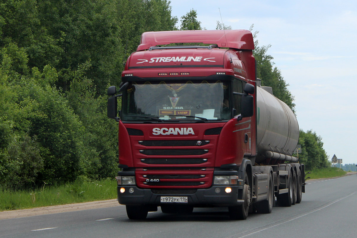 Татарстан, № Т 972 РХ 116 — Scania ('2009) G440