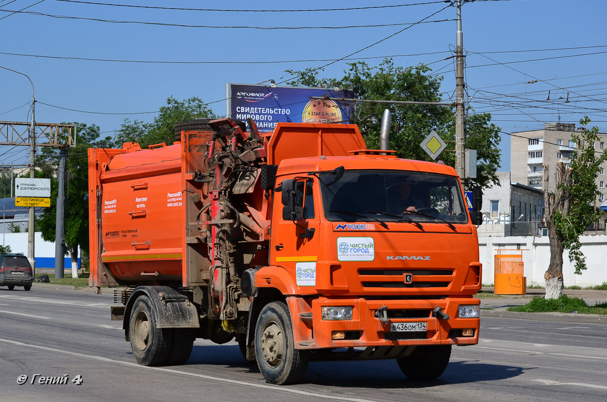 Волгоградская область, № В 436 ОМ 134 — КамАЗ-53605-L4(19)