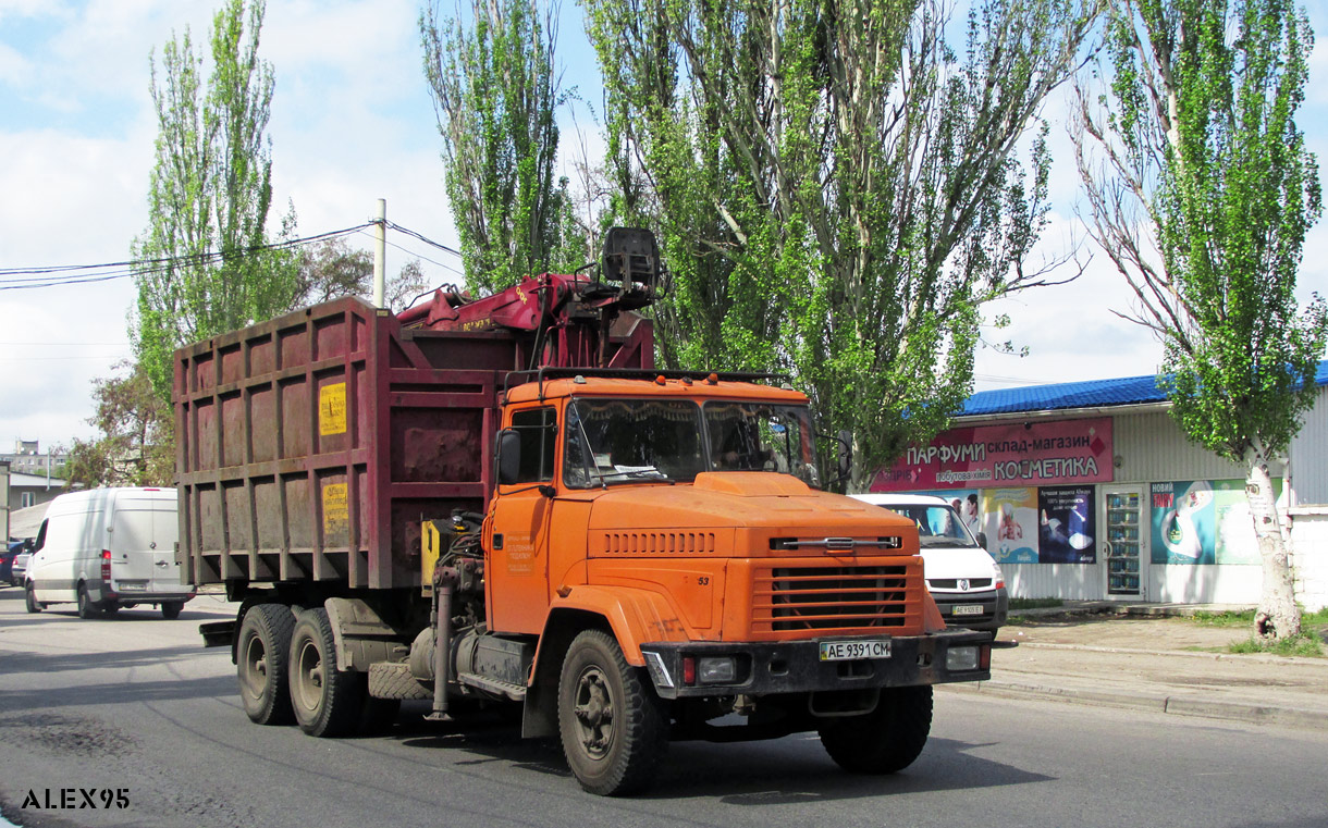 Днепропетровская область, № АЕ 9391 СМ — КрАЗ-65053