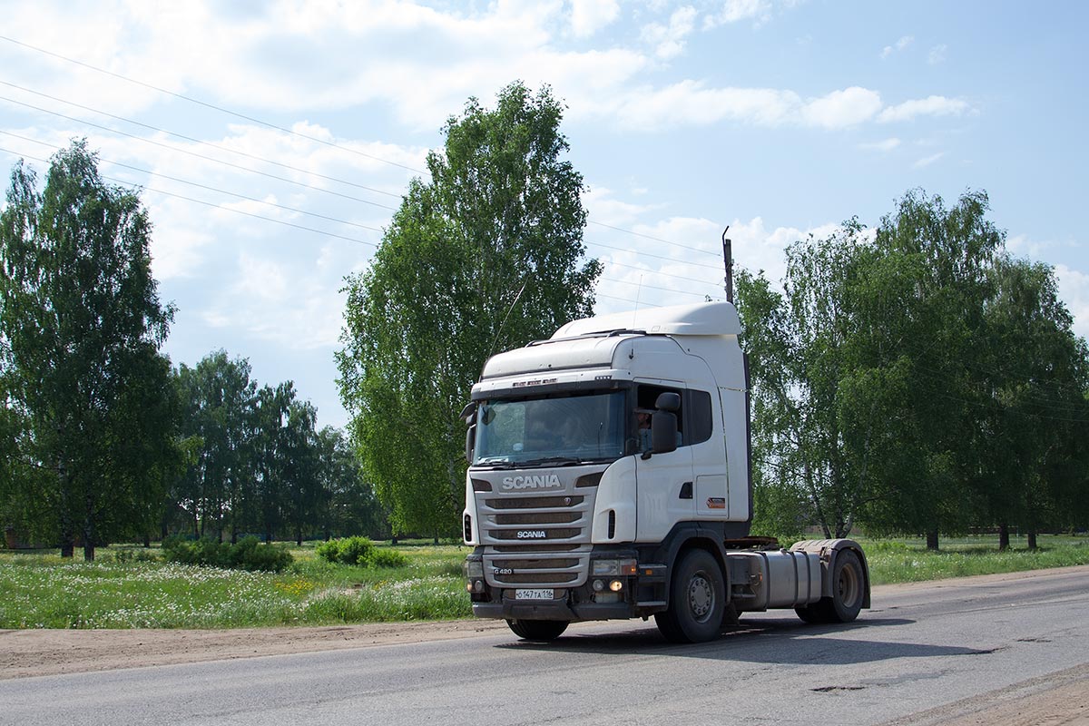 Татарстан, № О 147 ТА 116 — Scania ('2009) G420