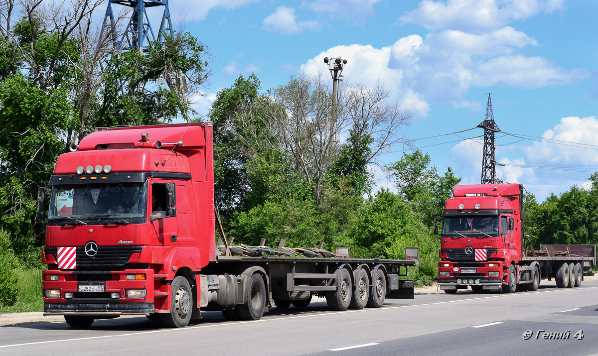 Краснодарский край, № Е 282 ХН 93 — Mercedes-Benz Axor 1840