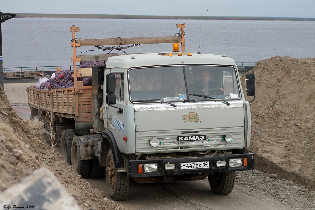 Саха (Якутия), № О 447 ВК 14 — КамАЗ-5410