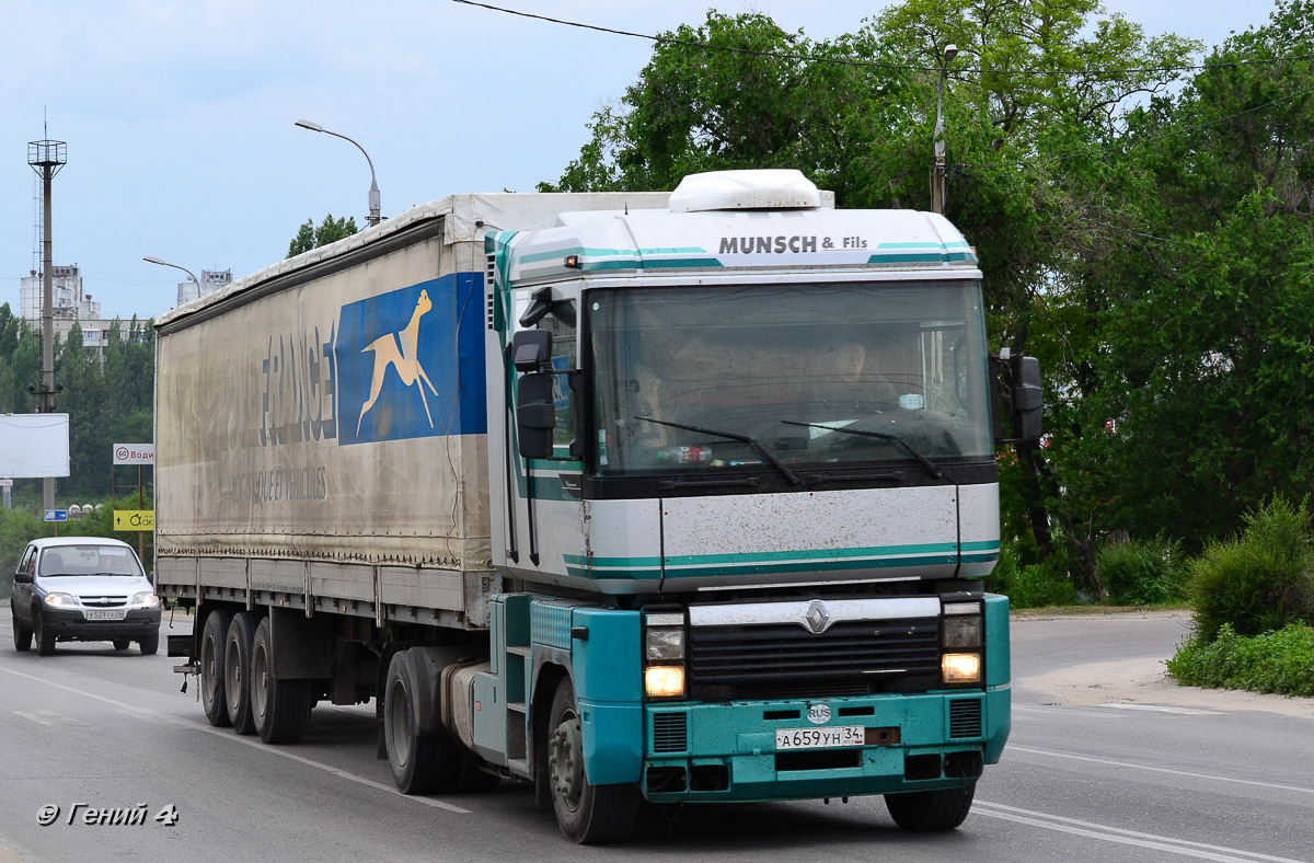 Волгоградская область, № А 659 УН 34 — Renault Magnum Integral ('1997)