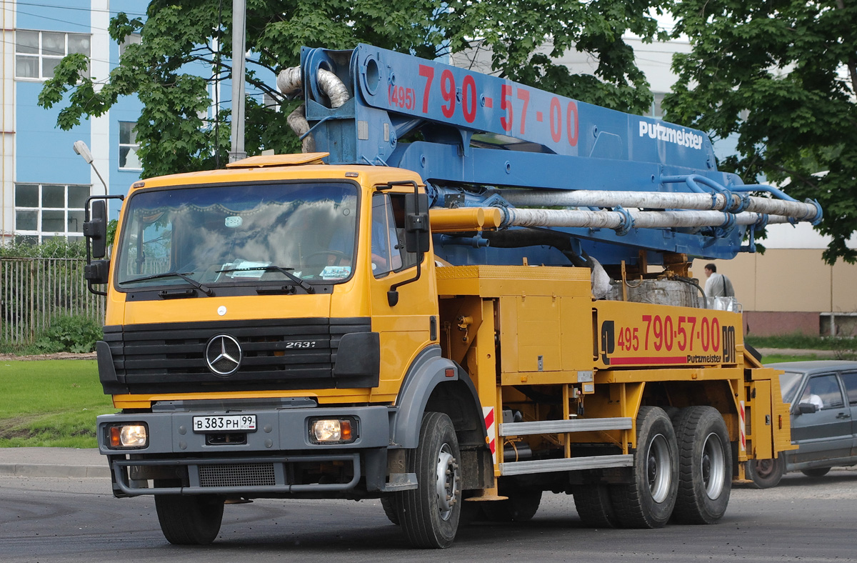 Московская область, № В 383 РН 99 — Mercedes-Benz SK 2631