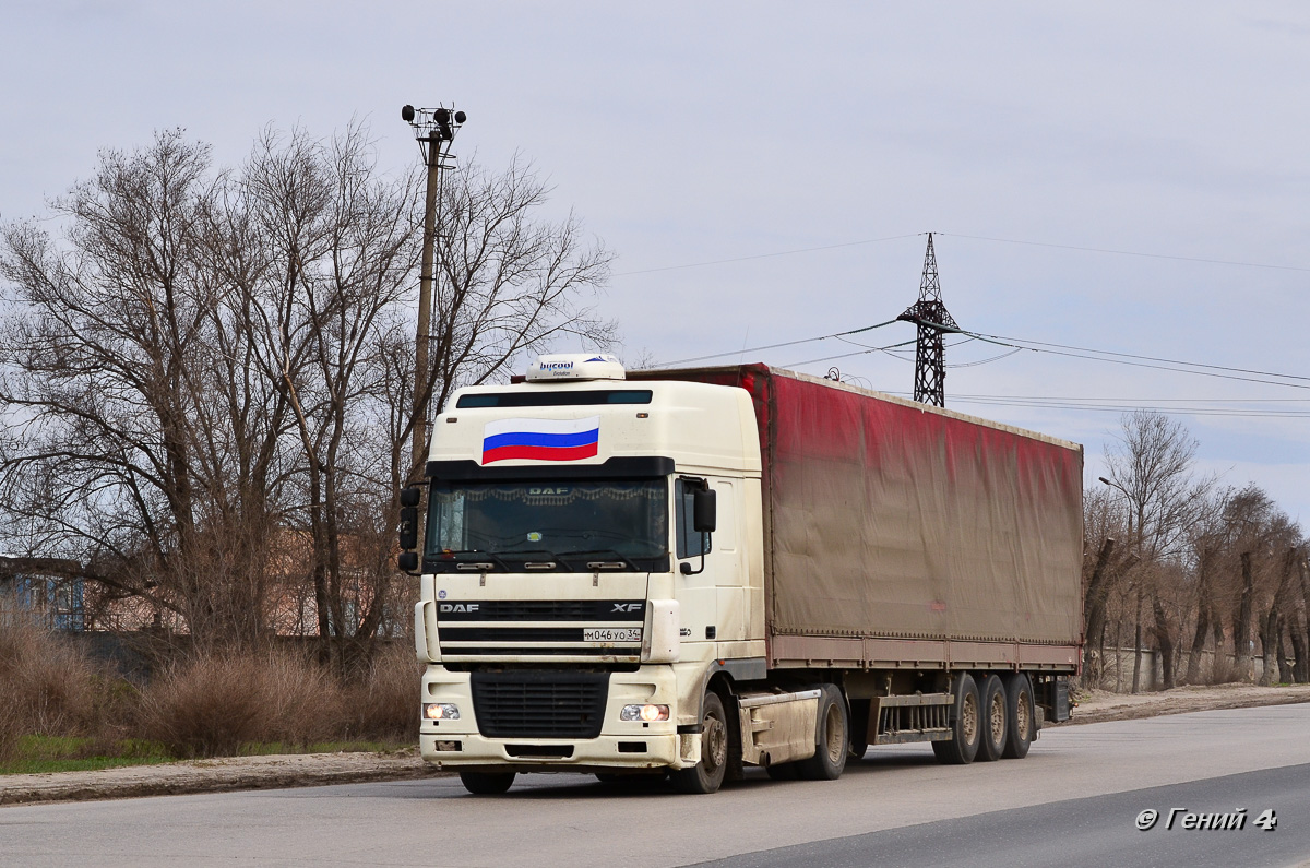 Волгоградская область, № М 046 УО 34 — DAF XF95 FT