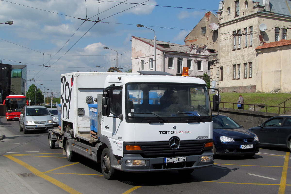 Литва, № HTJ 014 — Mercedes-Benz Atego 818