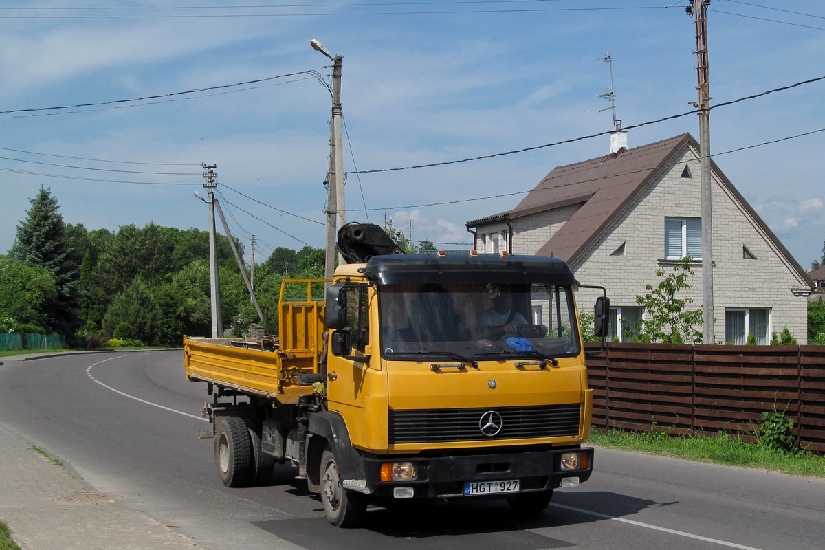 Литва, № HGT 927 — Mercedes-Benz LK 814
