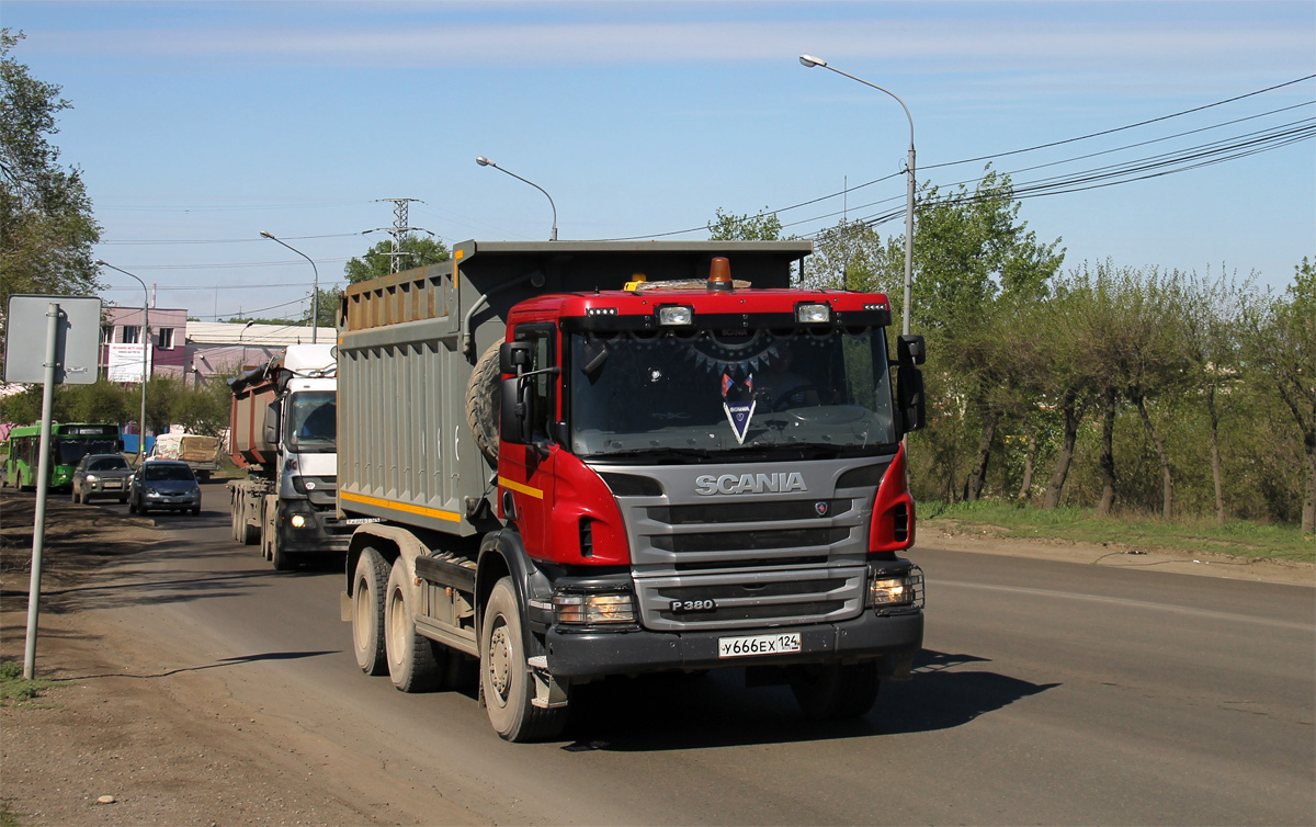 Красноярский край, № У 666 ЕХ 124 — Scania ('2011) P380