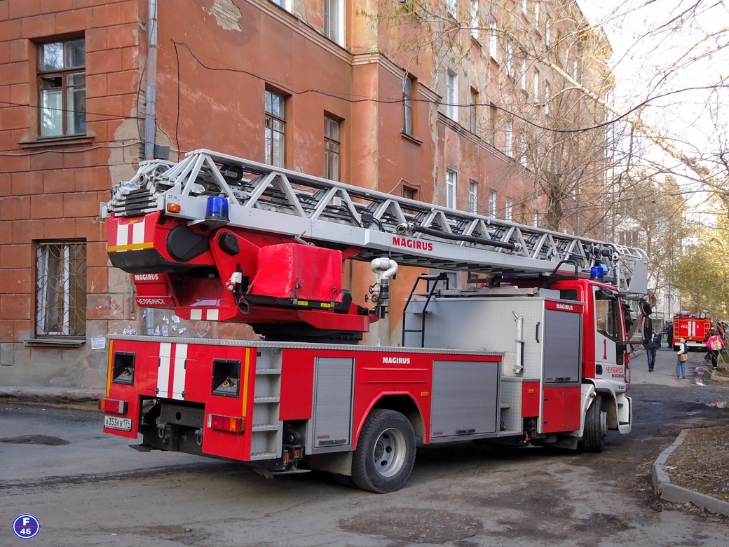 Челябинская область, № А 353 КВ 174 — IVECO EuroCargo ('2008)