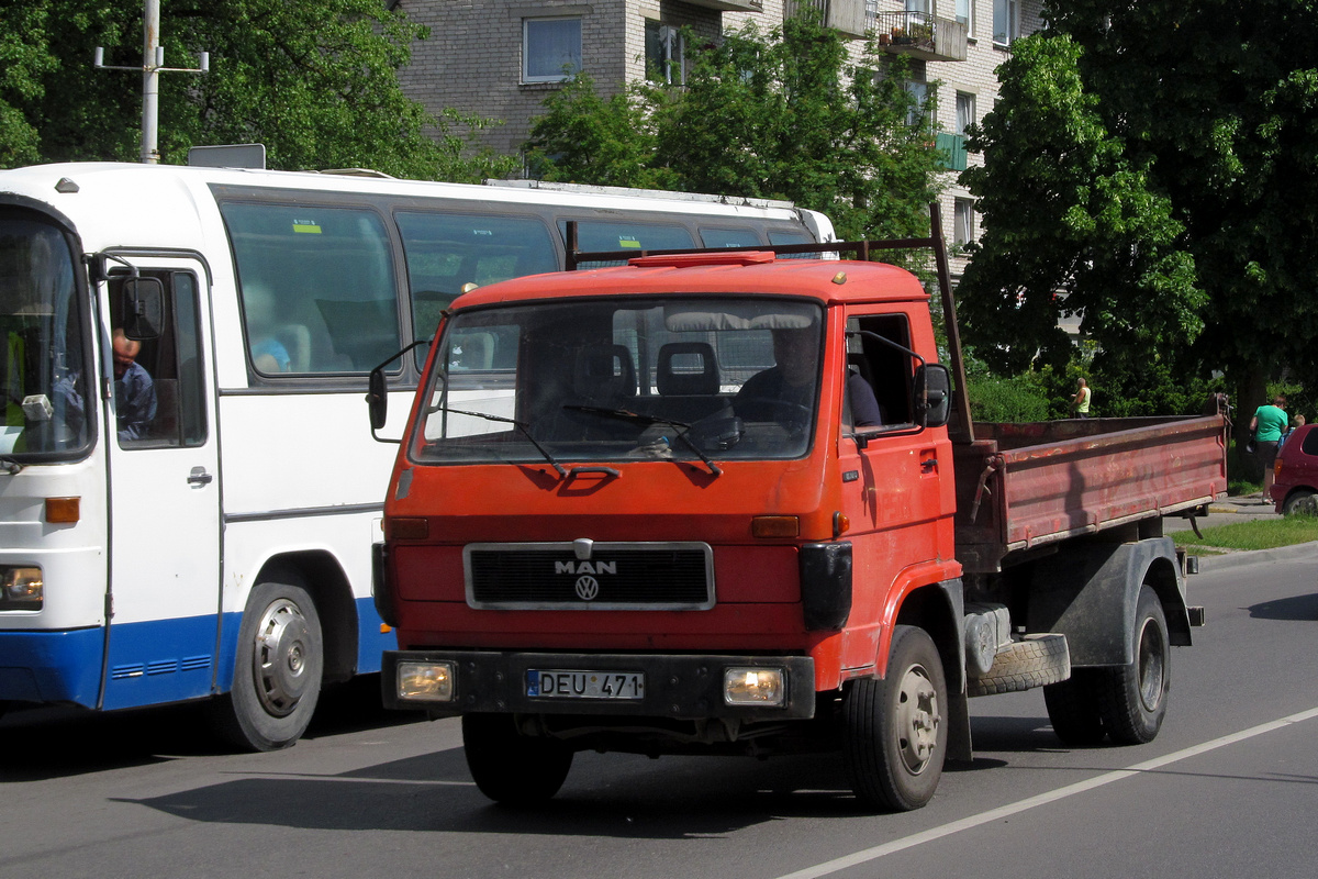 Литва, № DEU 471 — MAN Volkswagen G90