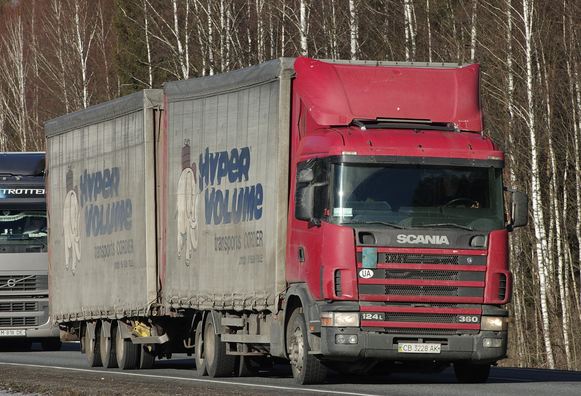 Черниговская область, № СВ 3228 АК — Scania ('1996) R124L