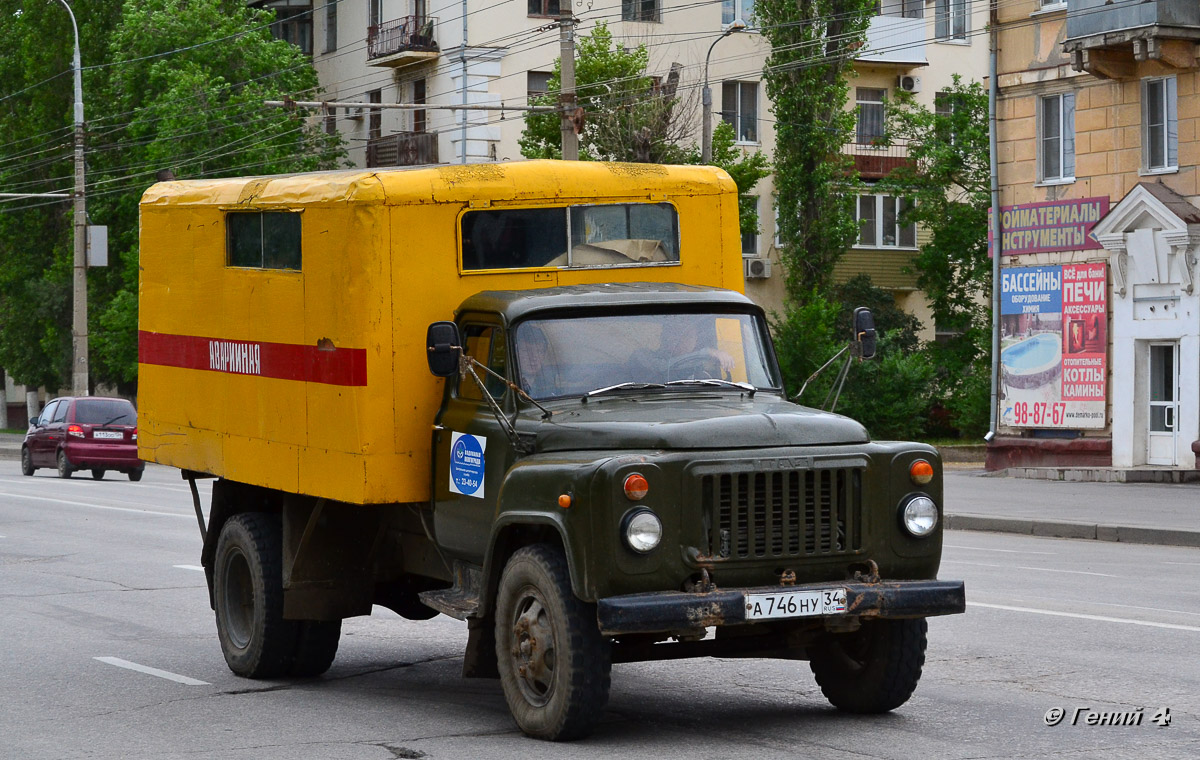 Волгоградская область, № А 746 НУ 34 — ГАЗ-52-01