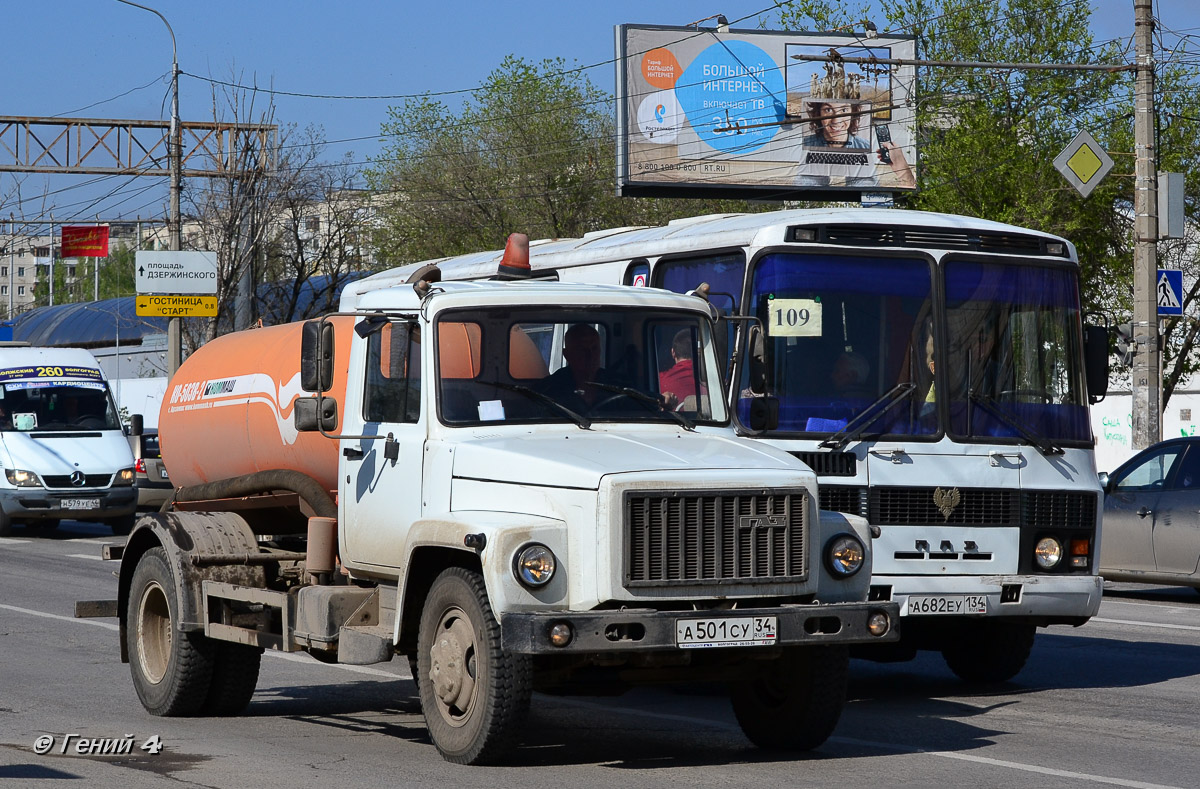 Волгоградская область, № А 501 СУ 34 — ГАЗ-3309