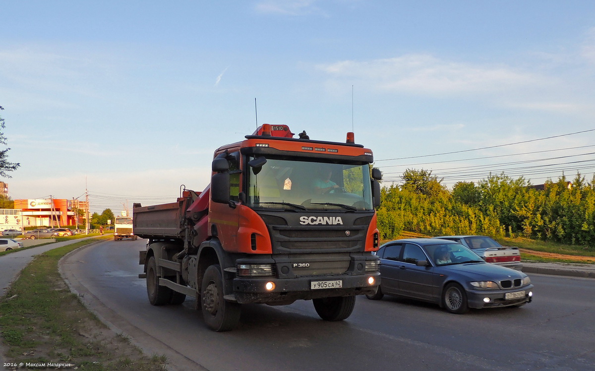 Рязанская область, № У 905 СА 62 — Scania ('2011) P360