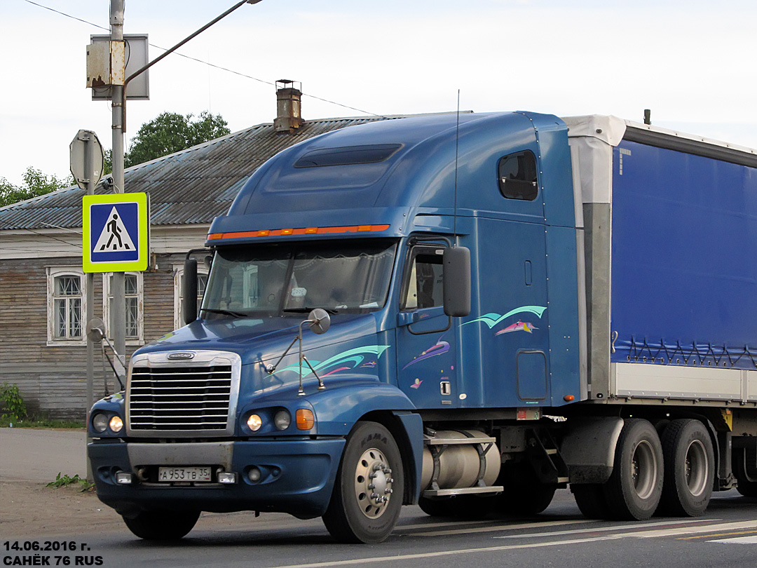 Вологодская область, № А 953 ТВ 35 — Freightliner Century Class