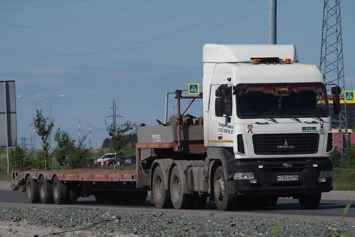 Ханты-Мансийский автоном.округ, № М 782 АН 186 — МАЗ-6430B9