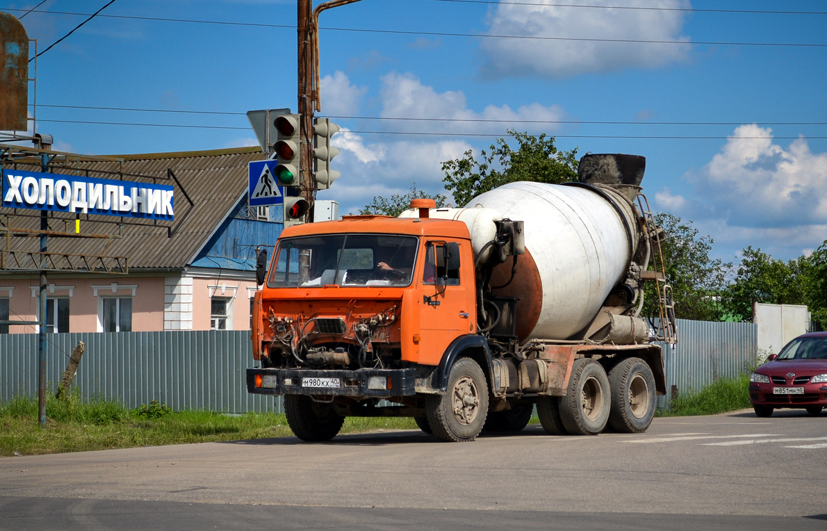 Калужская область, № М 980 КХ 40 — КамАЗ-55111-02 [55111C]