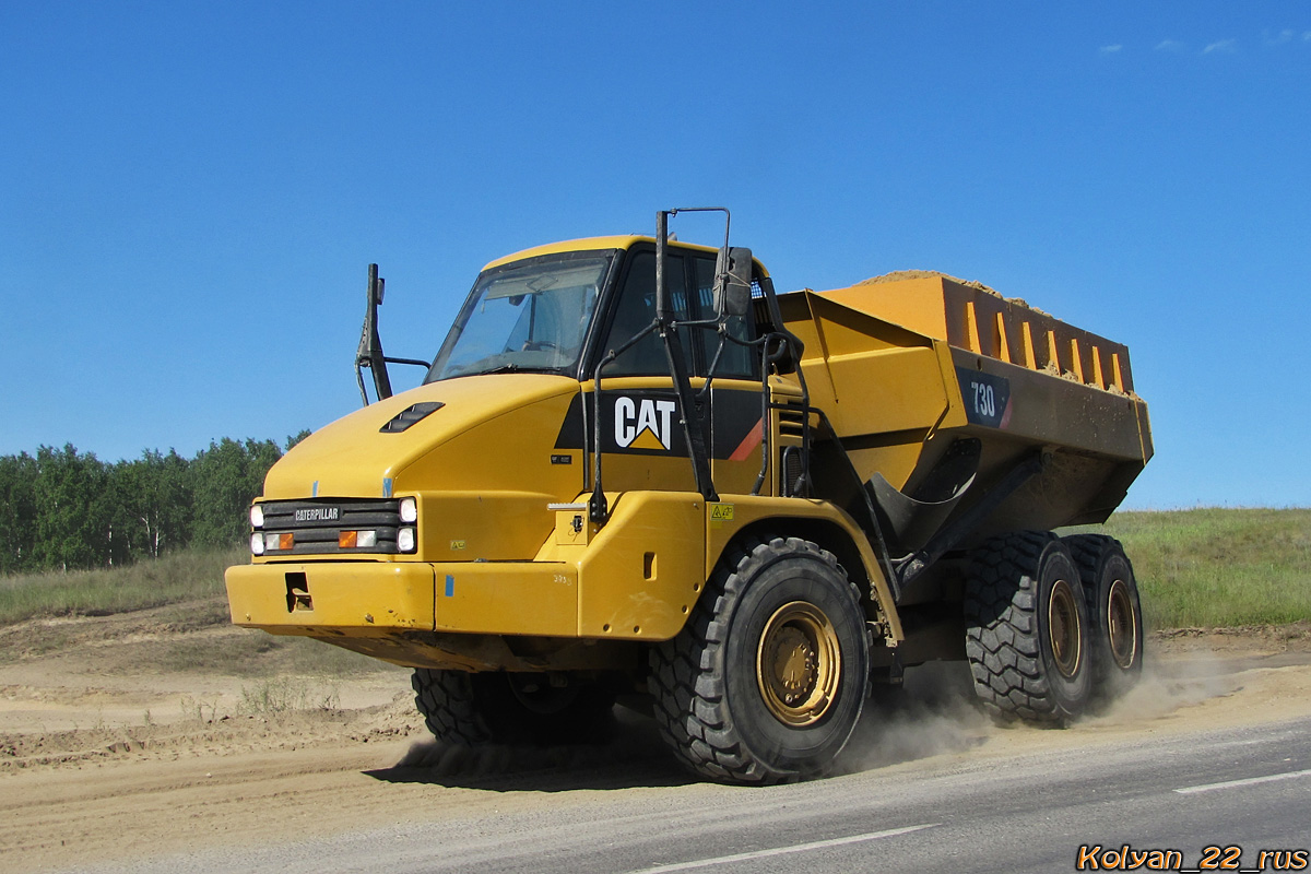 Алтайский край, № 5997 ЕК 22 — Caterpillar 730