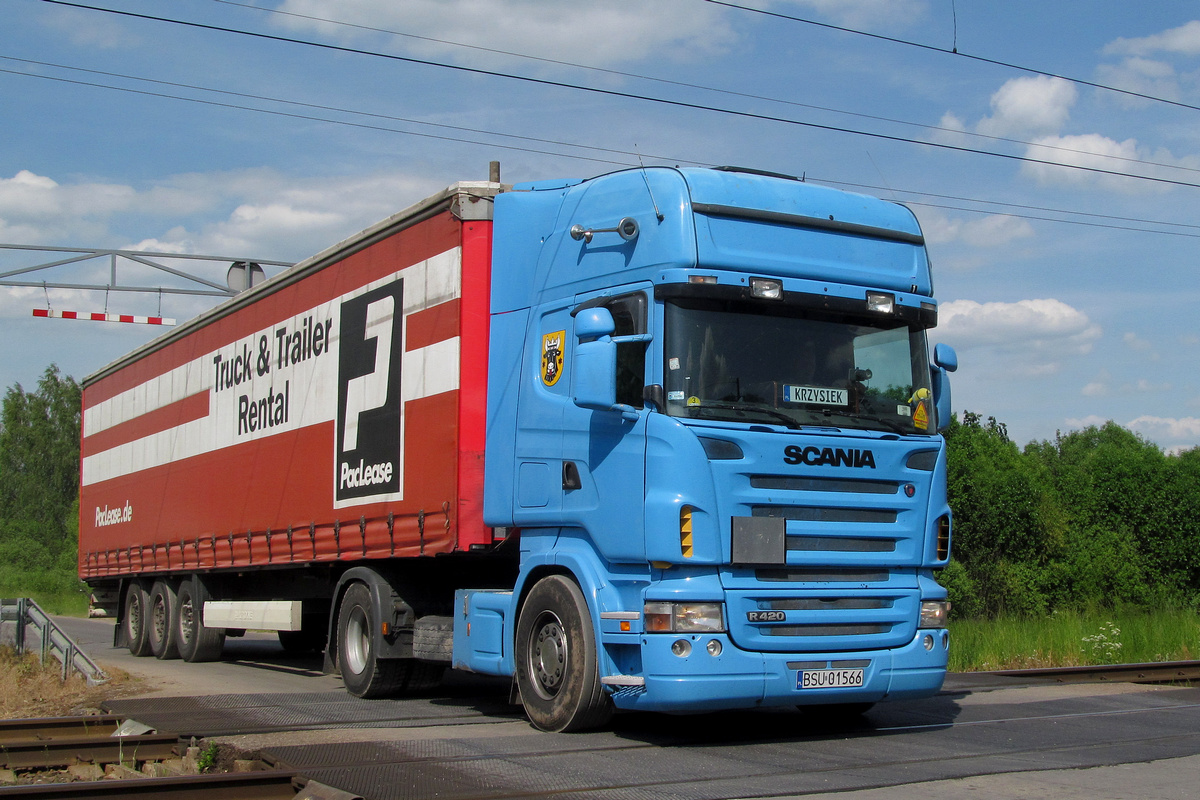 Польша, № BSU 01566 — Scania ('2004) R420