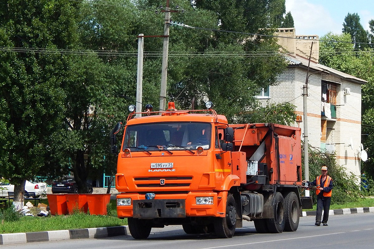 Белгородская область, № Н 595 УУ 31 — КамАЗ-65115-A4(23)