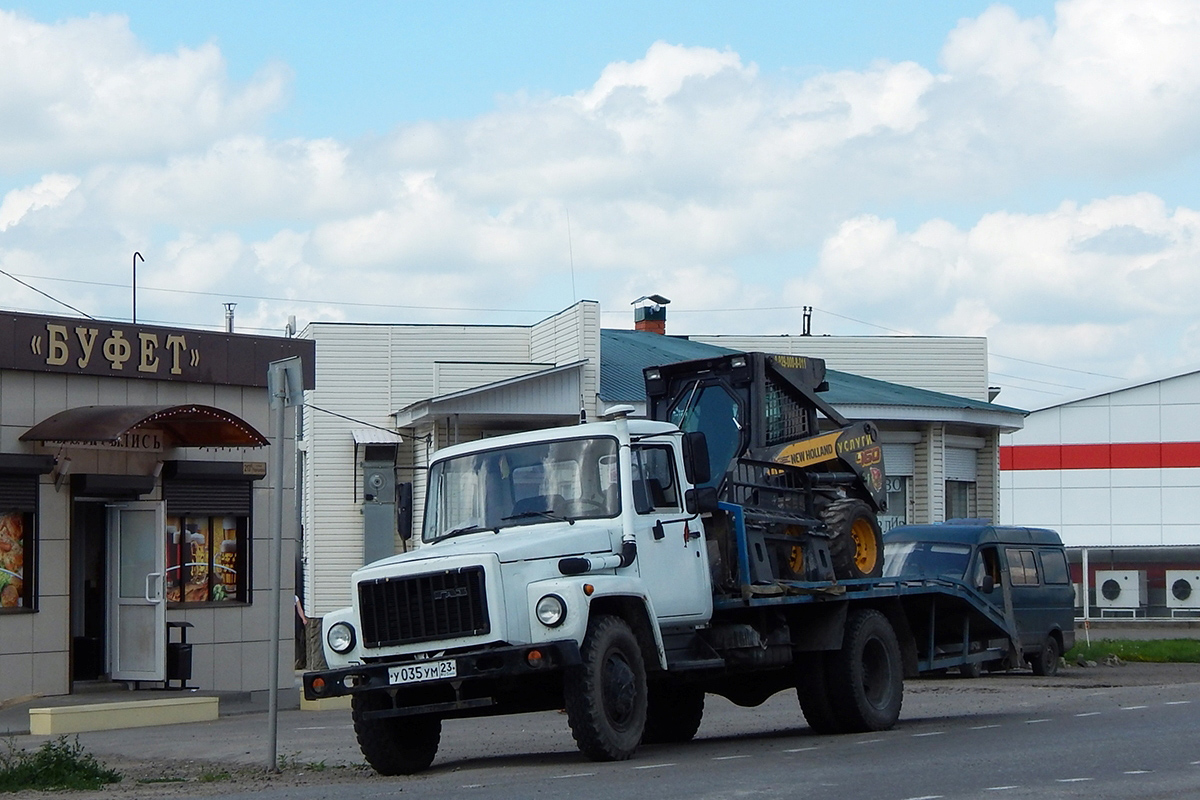 Белгородская область, № У 035 УМ 23 — ГАЗ-3309