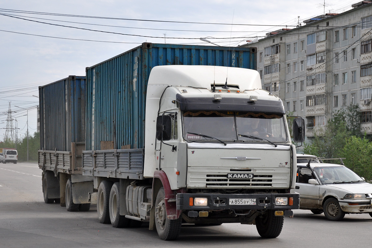 Саха (Якутия), № А 855 ВУ 14 — КамАЗ-53215 [532150]