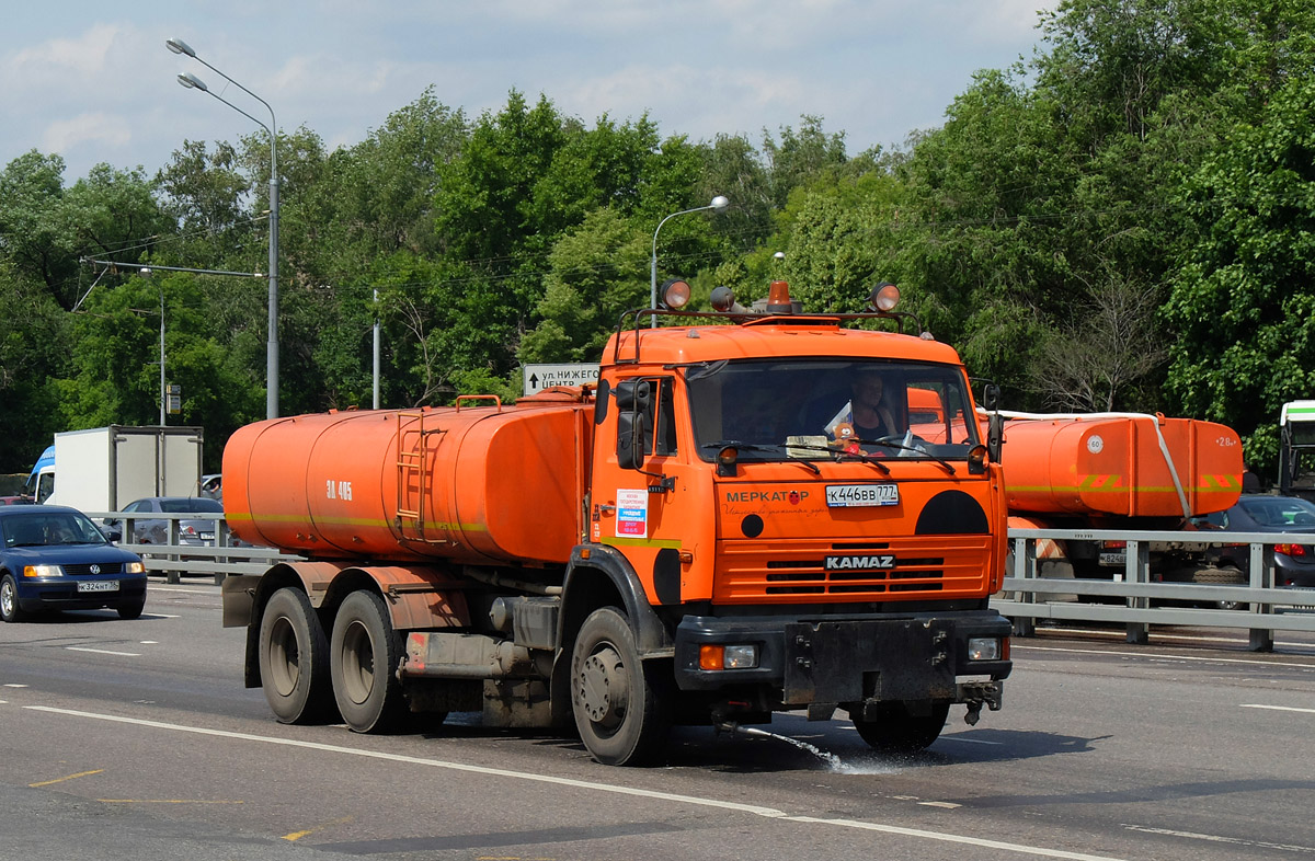 Москва, № К 446 ВВ 777 — КамАЗ-65115 (общая модель)