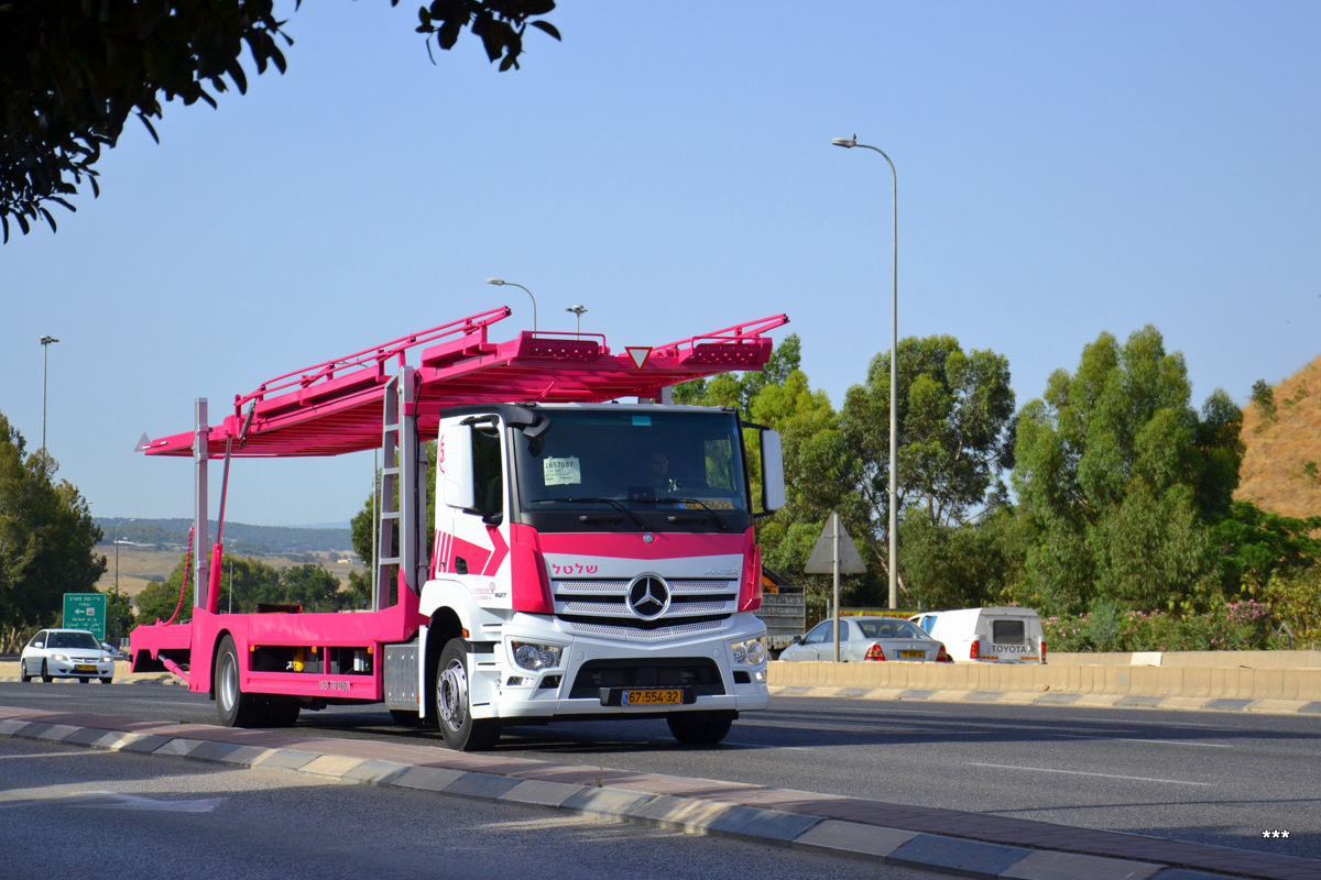 Израиль, № 67-554-32 — Mercedes-Benz Antos (общ.м)