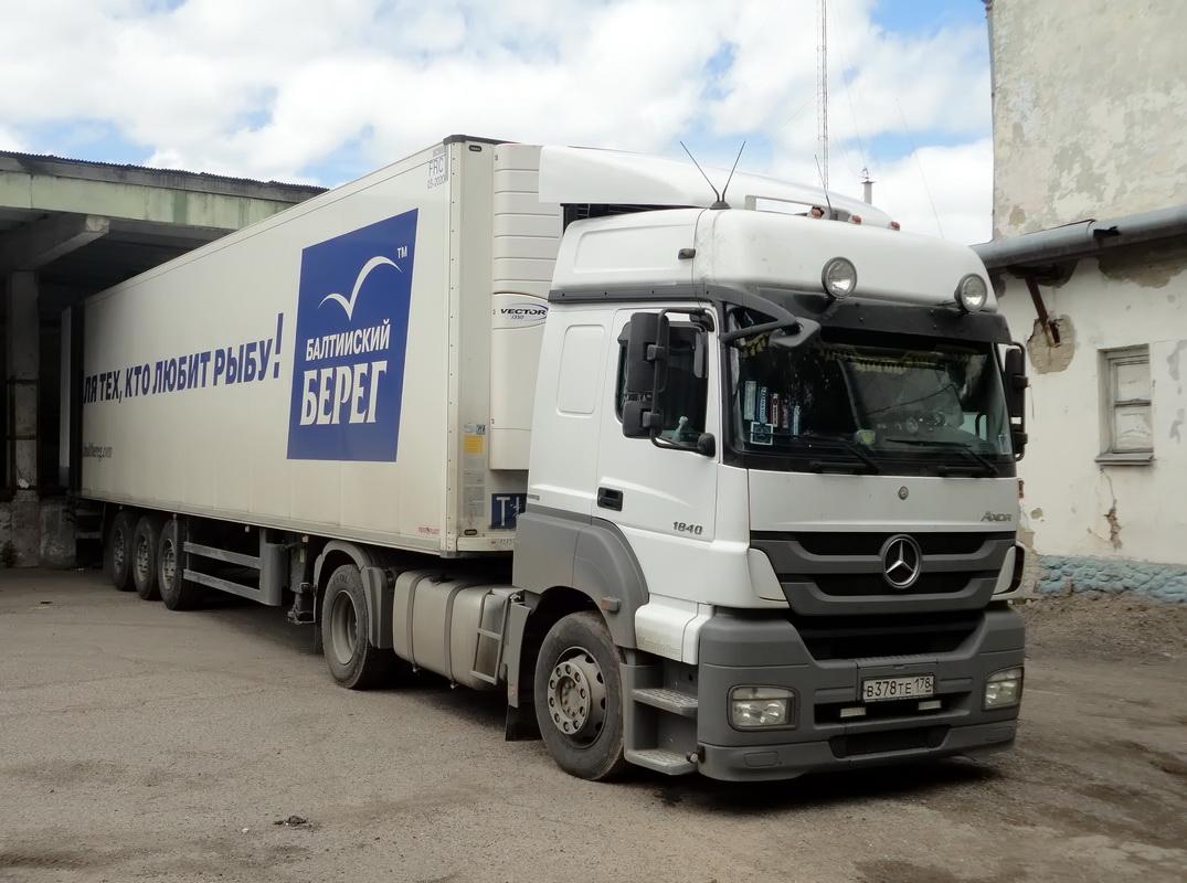 Санкт-Петербург, № В 378 ТЕ 178 — Mercedes-Benz Axor 1840