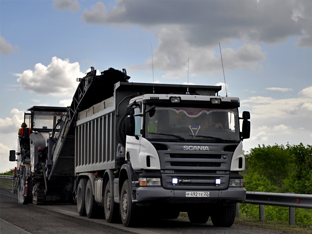 Алтайский край, № Р 492 ТЕ 22 — Scania ('2004) P380