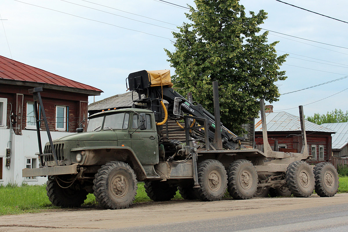 Рязанская область, № О 953 ЕК 62 — Урал-4320-10