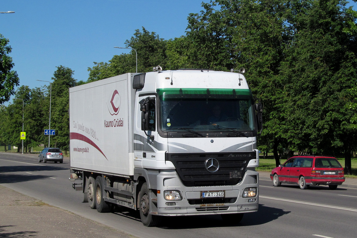 Литва, № FAT 340 — Mercedes-Benz Actros ('2003) 2544