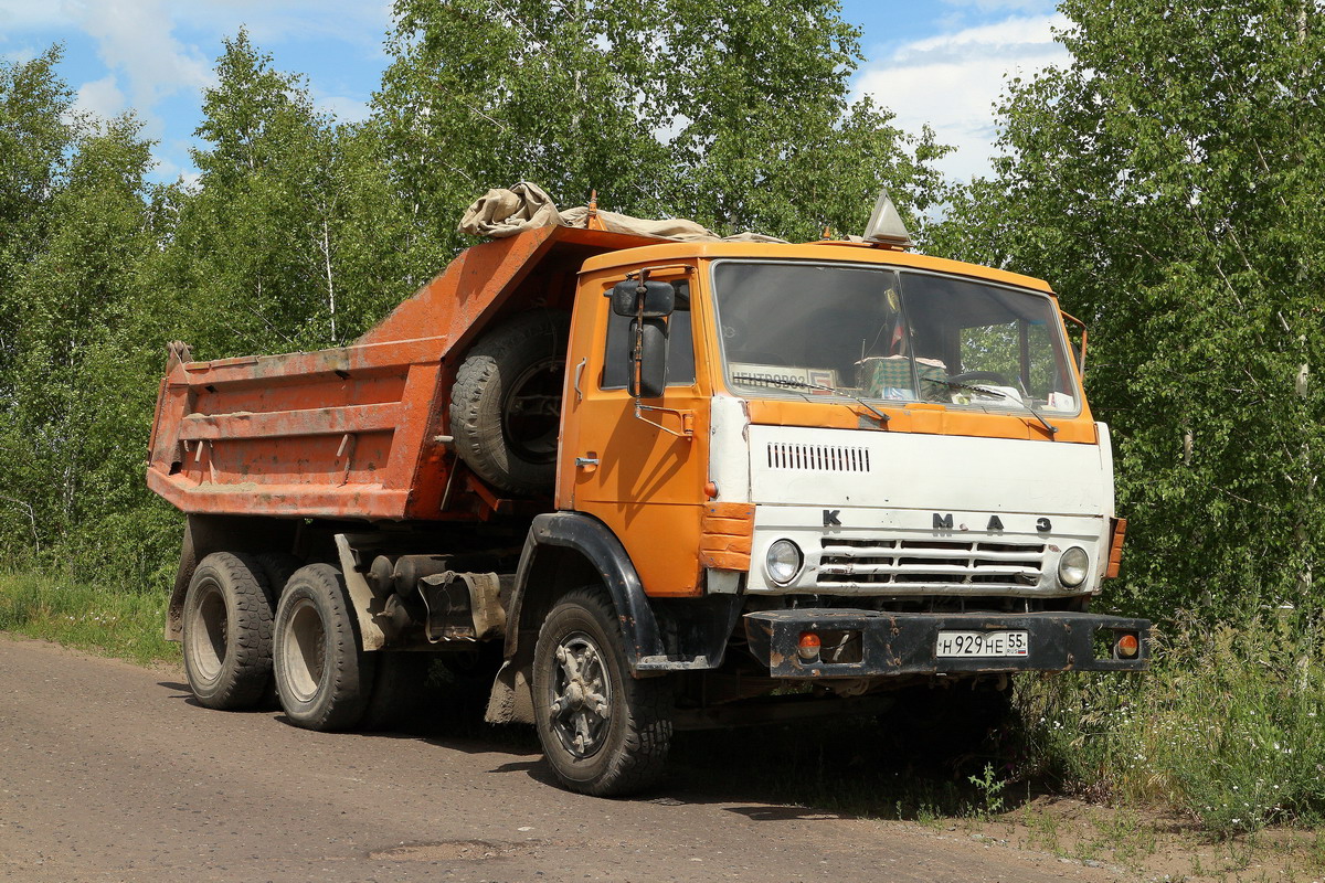 Омская область, № Н 929 НЕ 55 — КамАЗ-5511