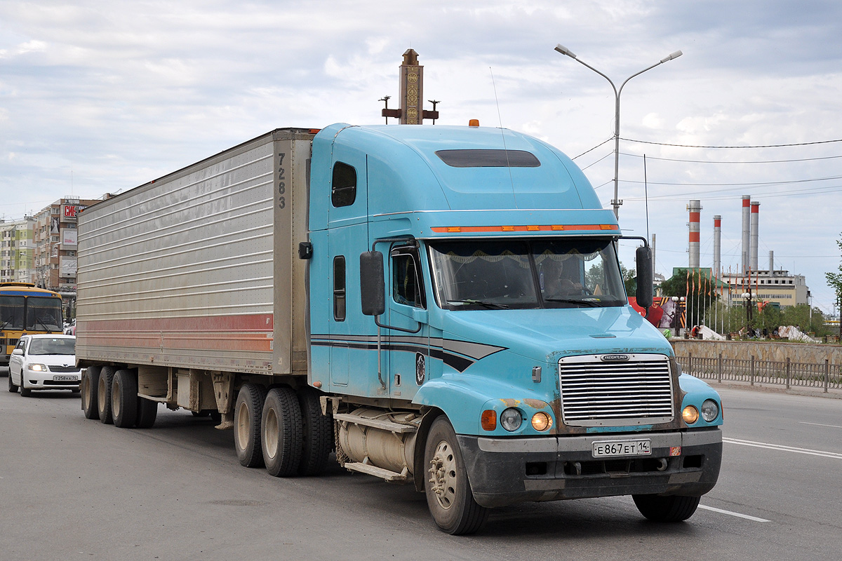 Саха (Якутия), № Е 867 ЕТ 14 — Freightliner Century Class