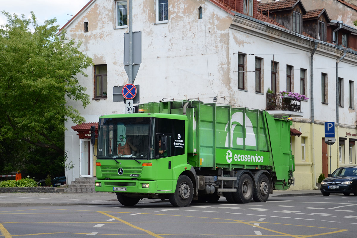 Литва, № GUT 759 — Mercedes-Benz Econic