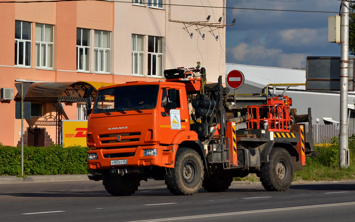 Калужская область, № Н 903 ЕУ 40 — КамАЗ-43502-45