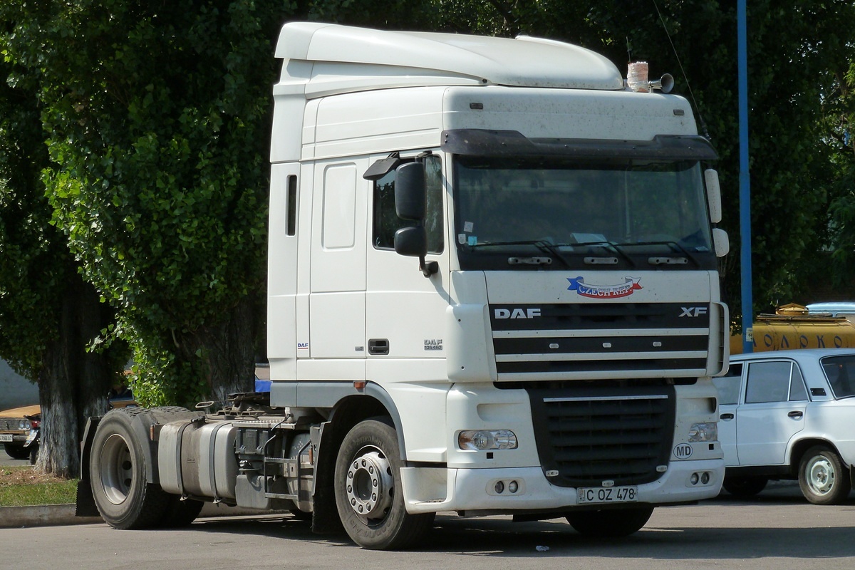 Молдавия, № C OZ 478 — DAF XF105 FT