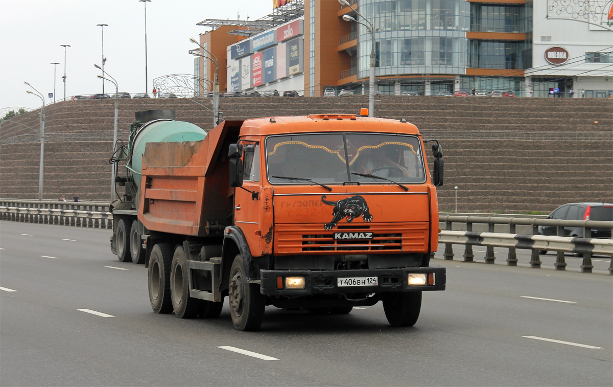 Красноярский край, № Т 406 ВН 124 — КамАЗ-55111-15 [55111R]