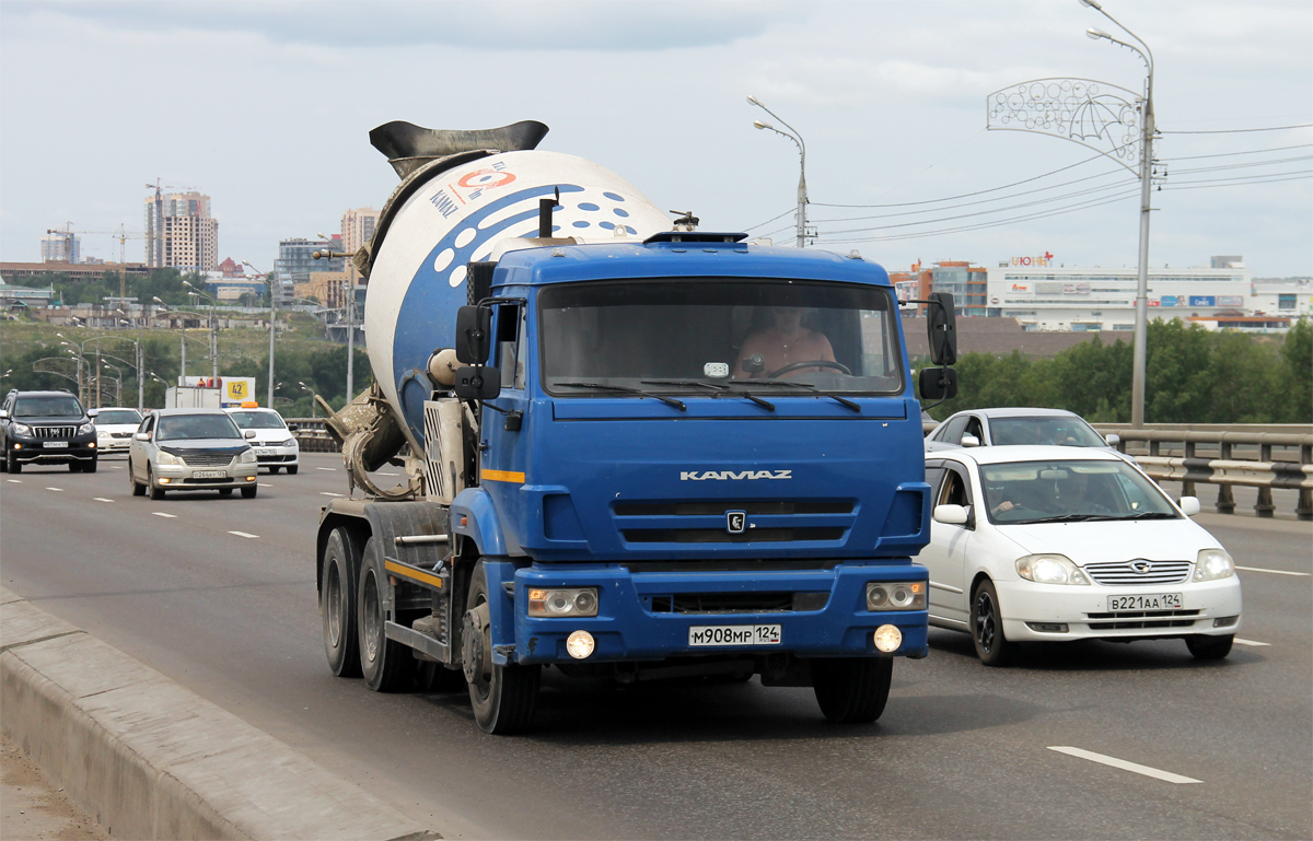 Красноярский край, № М 908 МР 124 — КамАЗ-65115-L4