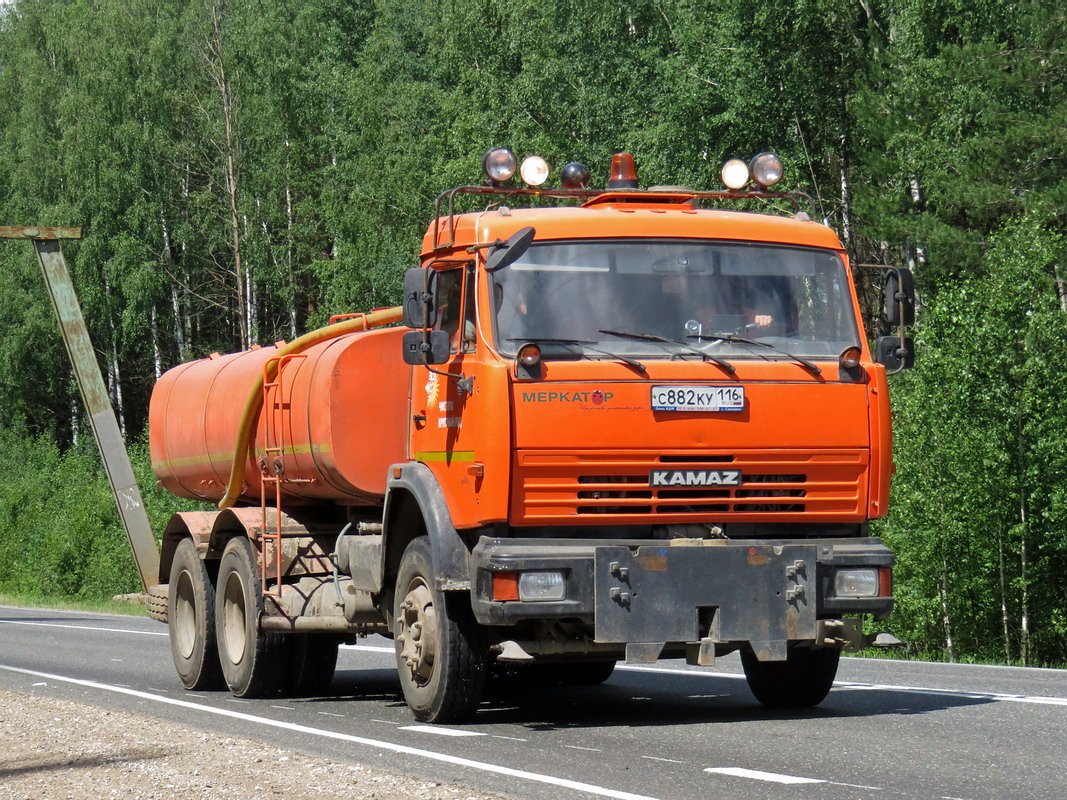 Татарстан, № С 882 КУ 116 — КамАЗ-65115 (общая модель)