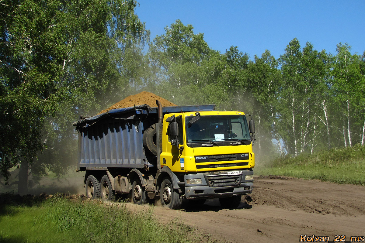 Алтайский край, № А 468 СХ 22 — DAF CF85 FAD