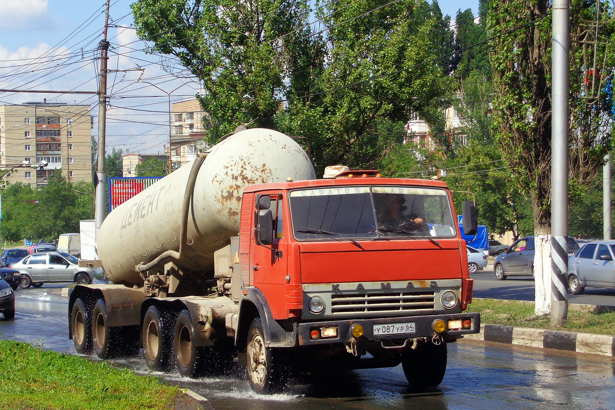 Саратовская область, № У 087 УР 64 — КамАЗ-5410