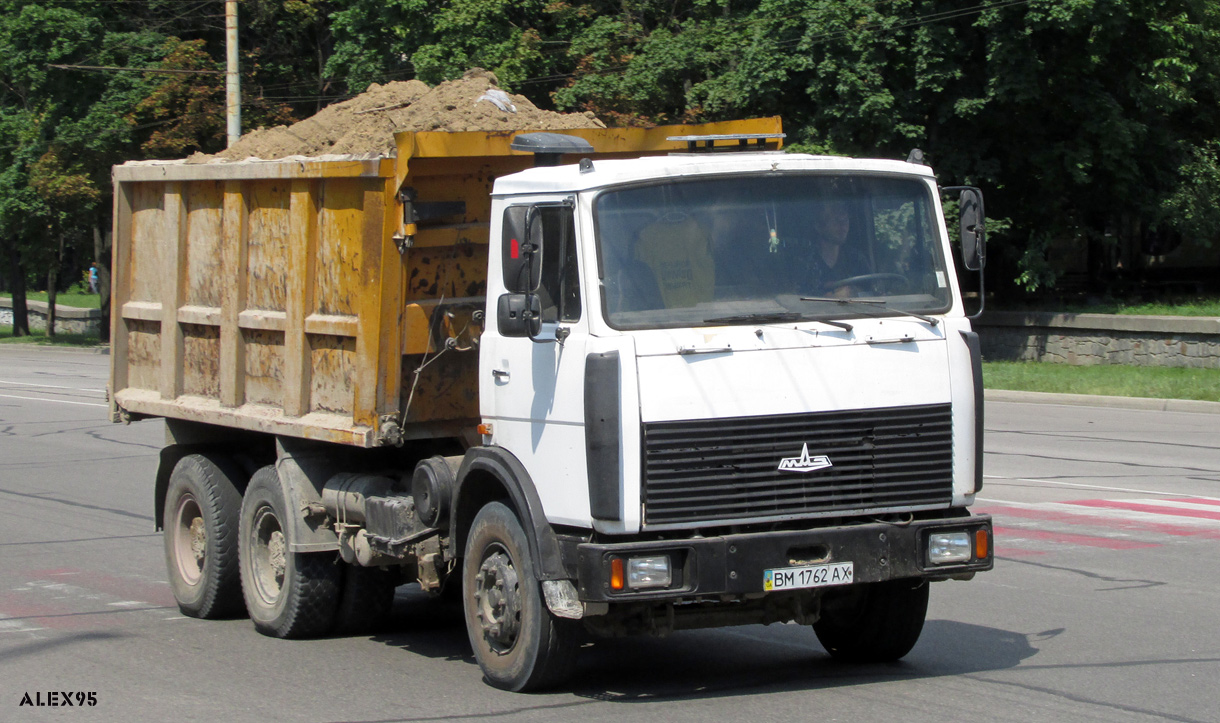 Днепропетровская область, № ВМ 1762 АХ — МАЗ-551605