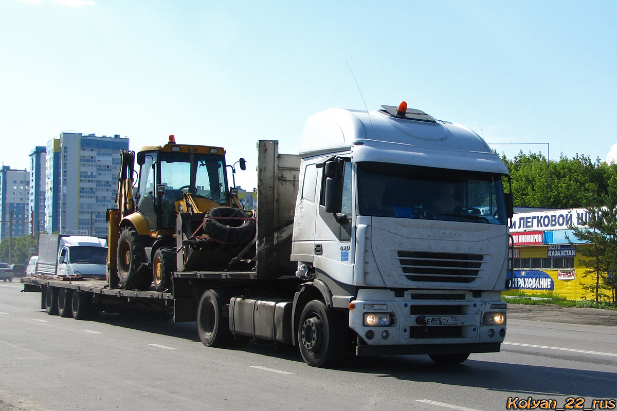 Томская область, № Е 587 ОХ 70 — IVECO Stralis ('2002) 430