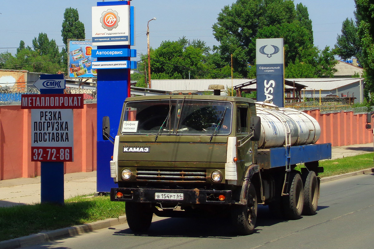 Саратовская область, № В 154 РТ 64 — КамАЗ-53212