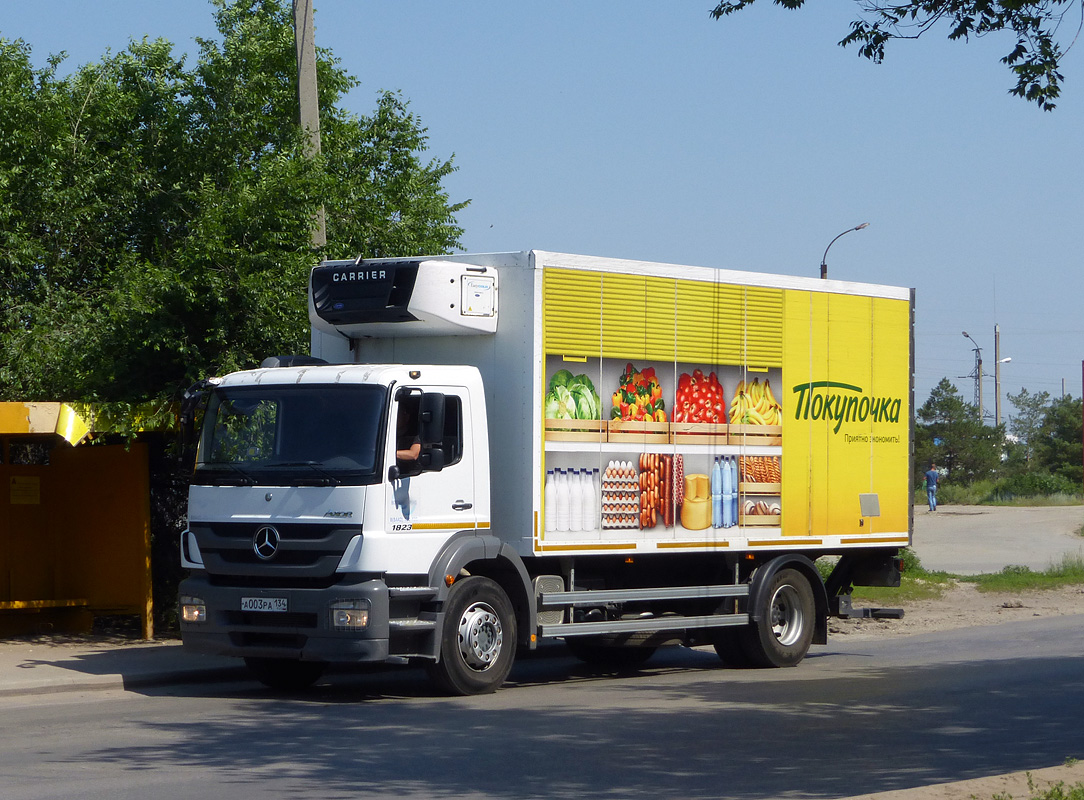 Волгоградская область, № А 003 РА 134 — Mercedes-Benz Axor 1823